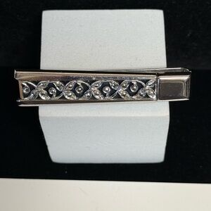 Vintage Heavy Sterling Silver Money Clip